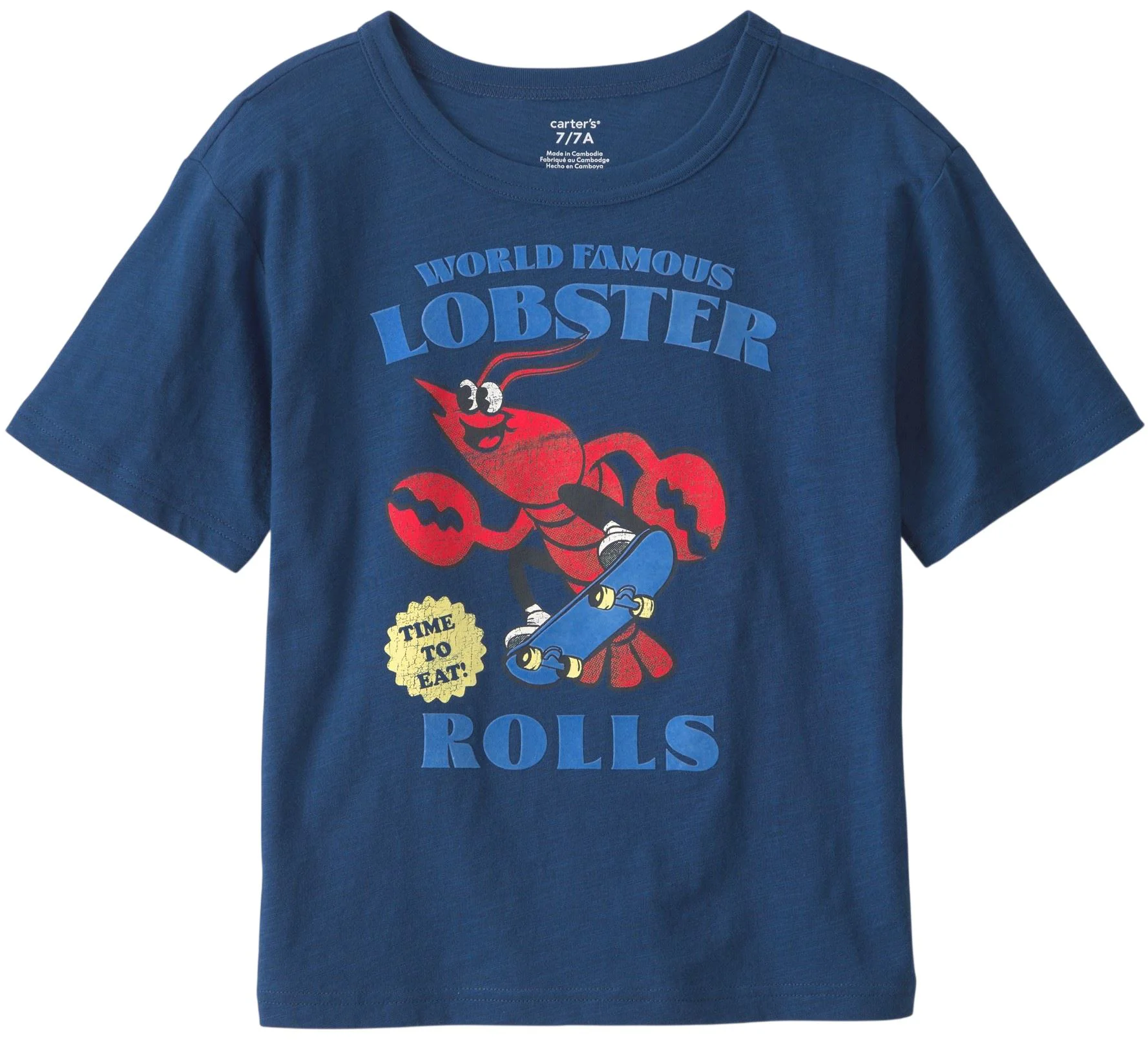 Carter's Tricou Navy Lobster foto