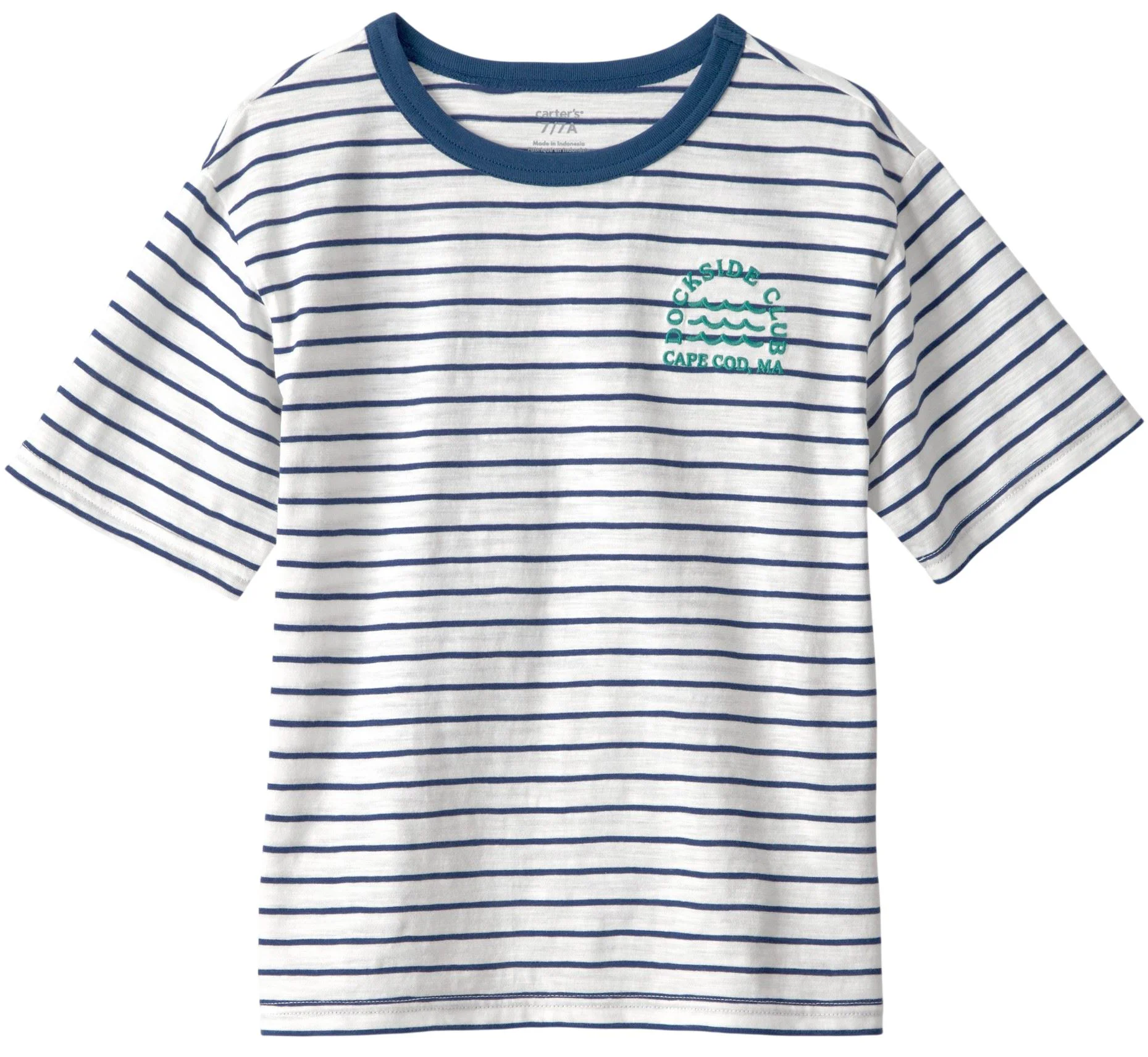 image for Carter's Tricou Navy Stripe foto