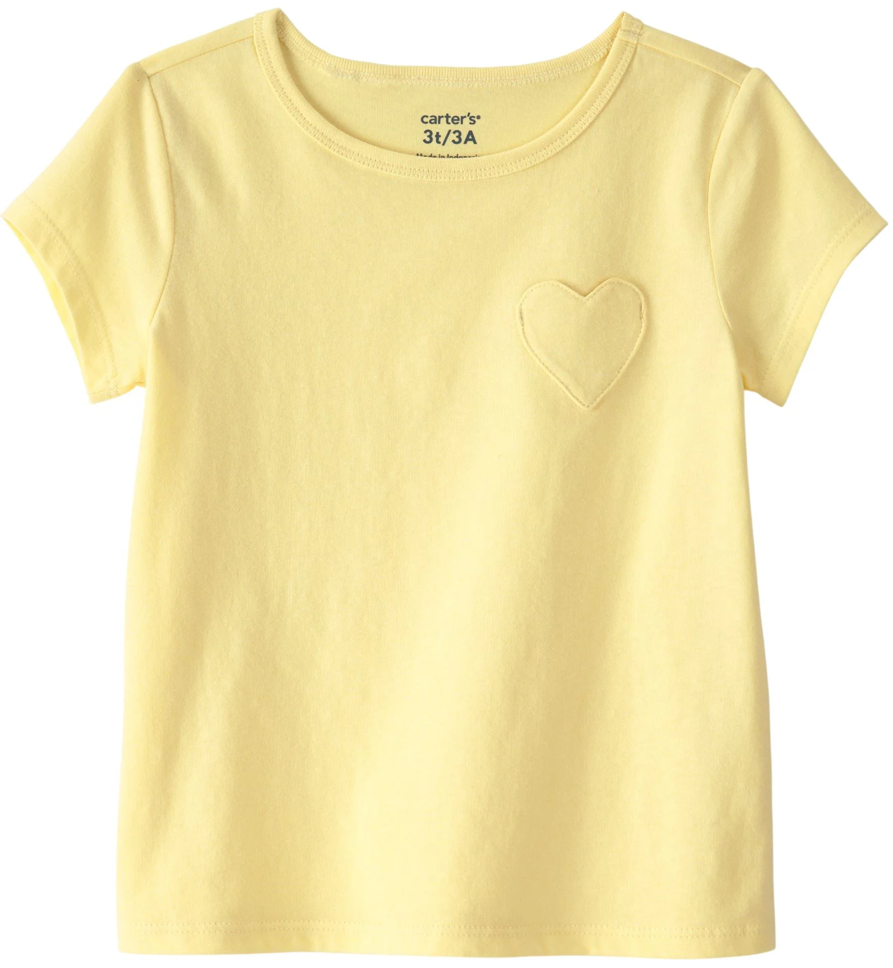 image for Carter's Tricou Yellow Heart foto