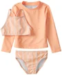 Carter's Комплект для плавания 3 в 1 Rashguard Orange - купальник и кофта foto