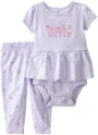 Carter's Set 2 piese Little Sister - body si pantaloni foto