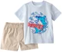 Carter's Set 2 piese Shark - tricou si pantaloni scurti foto