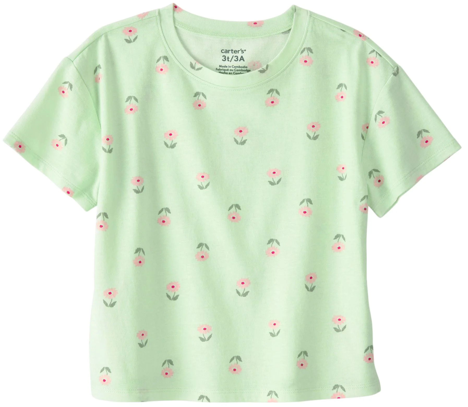 image for Carter's Футболка Green Floral foto