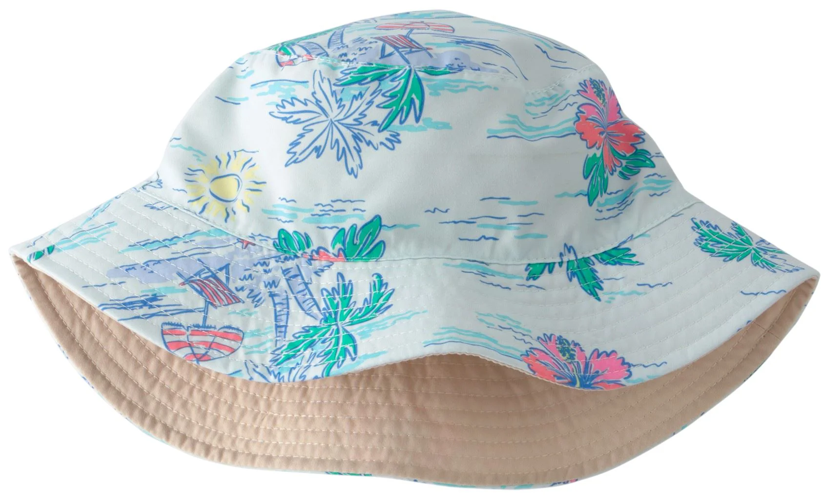 image for Carter's Двусторонняя панама Tropical Print-Green foto