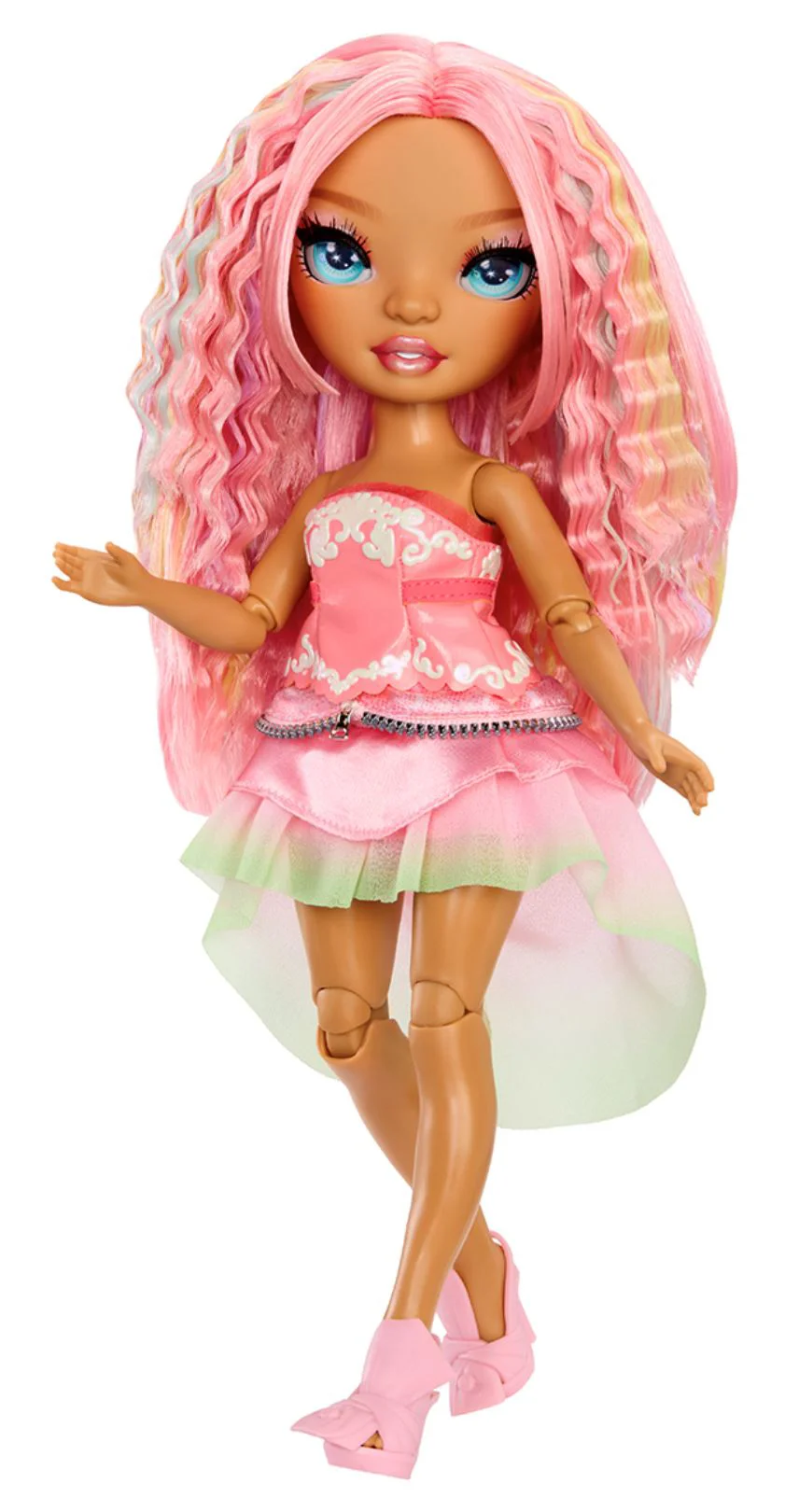 image for Papusa Rainbow High Adeline seria Be Dazzling Roz foto