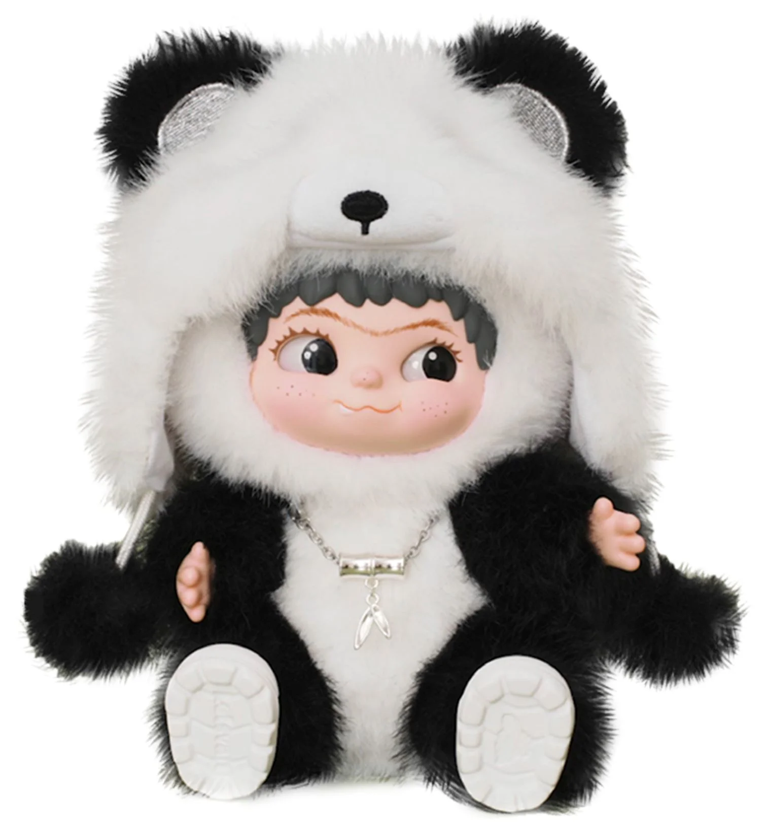 image for Мягкая фигурка-брелок Pop Top Letsvan Panda лимитированная серия foto