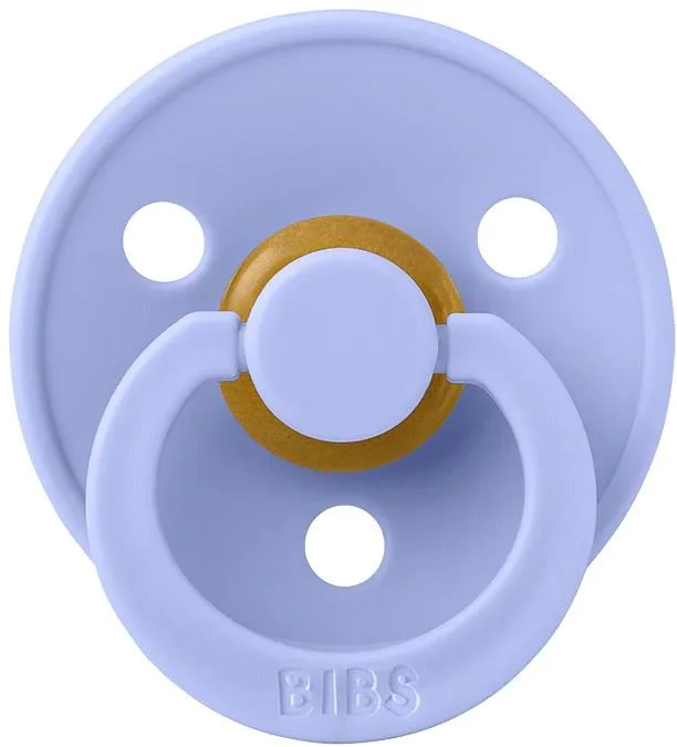 Suzeta anatomica din latex BIBS Colour Hush (0-6 luni) foto