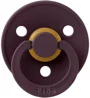 Suzeta rotunda din latex BIBS Colour Plum (6-18 luni) foto