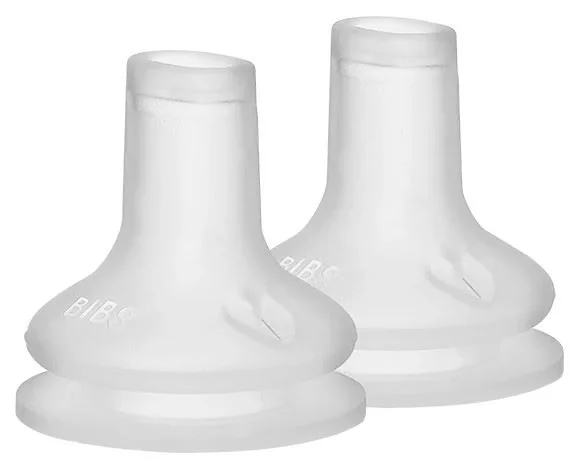 image for Набор из 2 силиконовых насадок для поильника Sippy BIBS foto