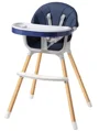 Scaun de masa 4Play Feeding Albastru foto