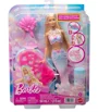 Papusa Barbie Sirena stralucitoare, cu functie de facut baloane de sapun foto