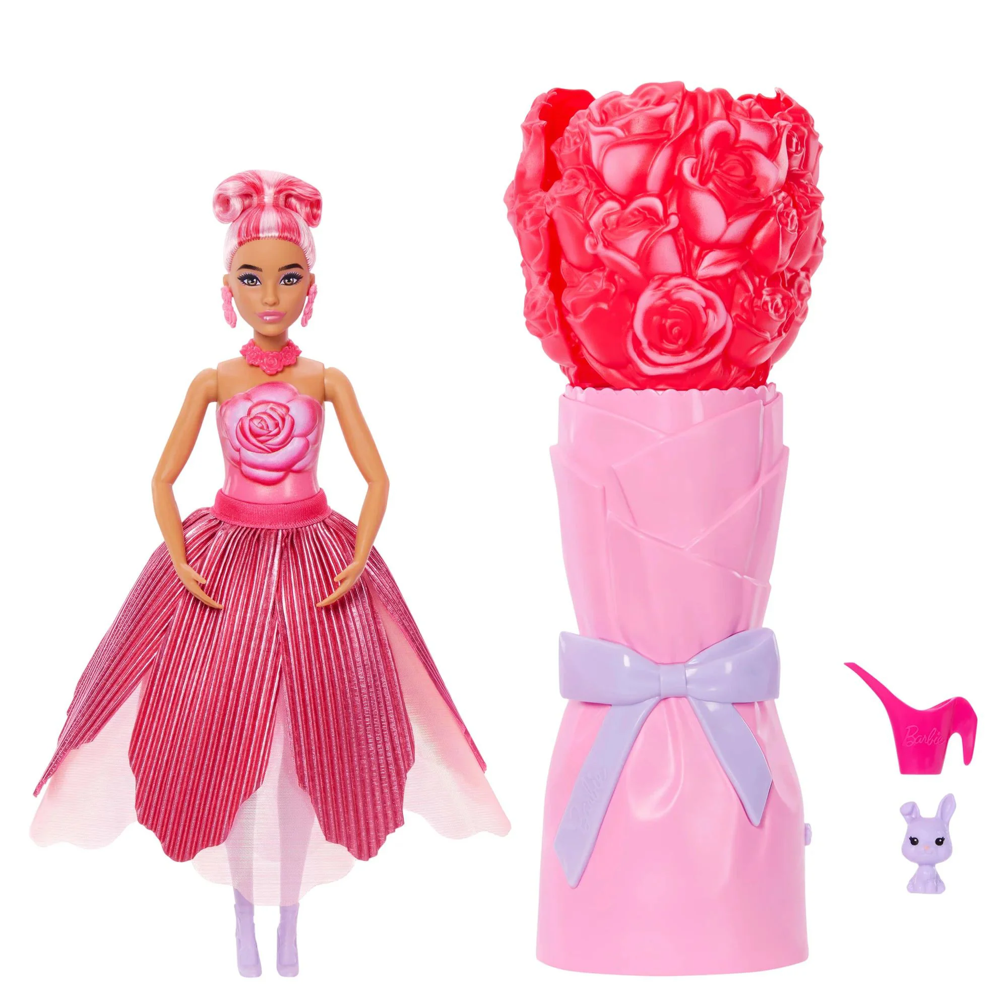 image for Кукла Barbie Petal Pop с ароматом красной розы foto