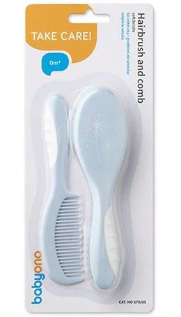 image for Щётка и гребень для волос Babyono Blue foto