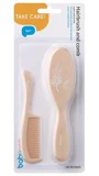 Щётка и гребень для волос Babyono Beige foto