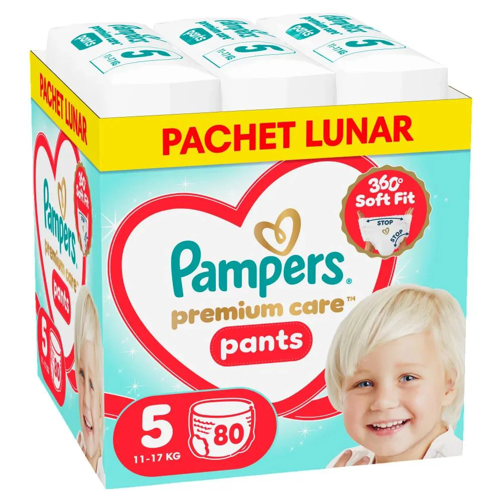 image for Chilotei Pampers Premium Care Pants 5 XXL Box (11-18 kg), 80 buc. foto