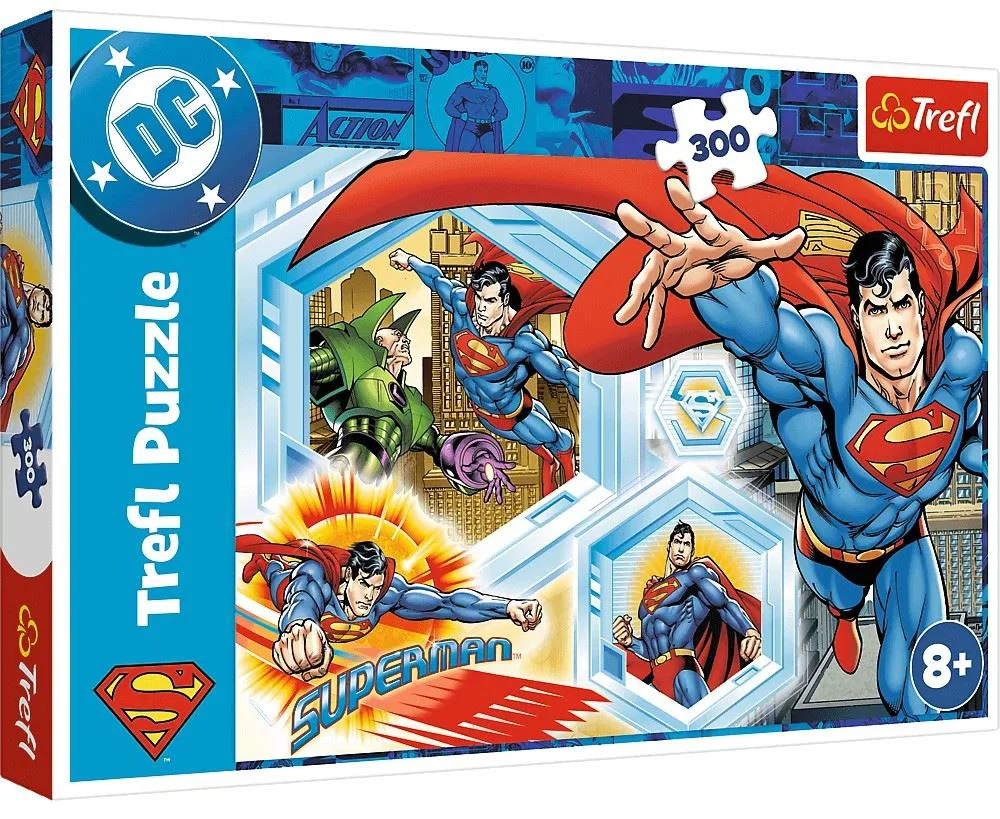 Puzzle Trefl Superman de neinvins, 300 el. foto