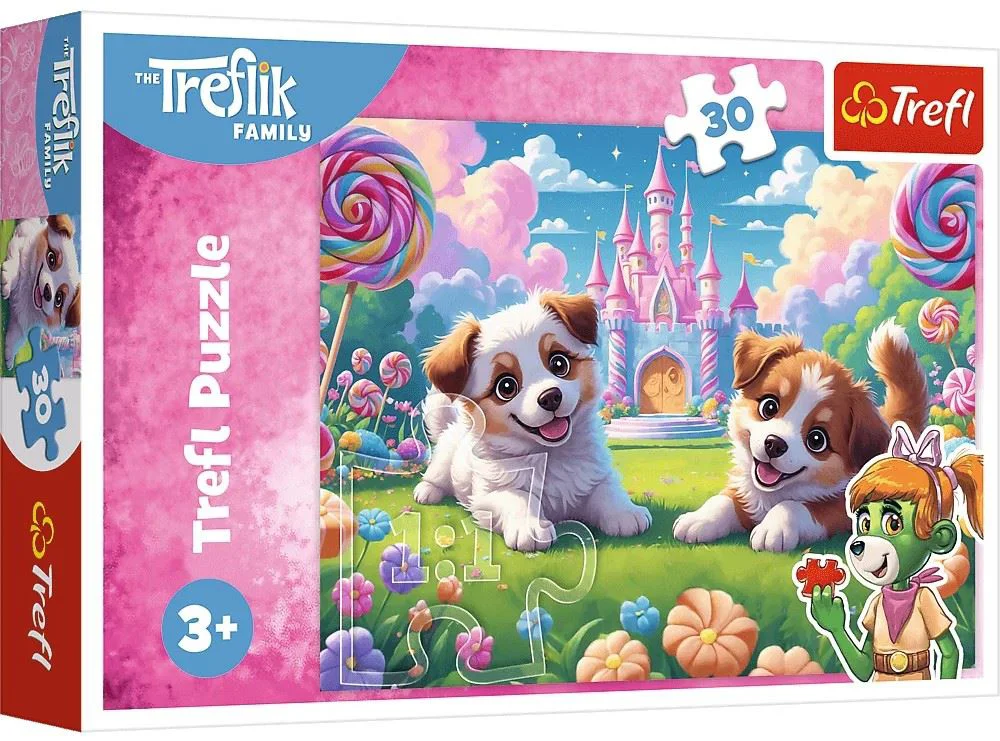 Puzzle Trefl O lume plina de zambete, 30 el. foto
