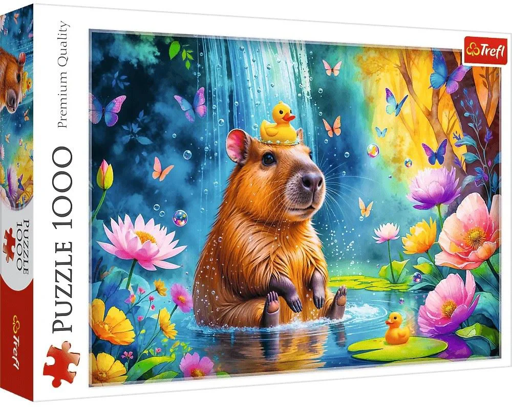 image for Puzzle Trefl Capybara, 1000 el. foto