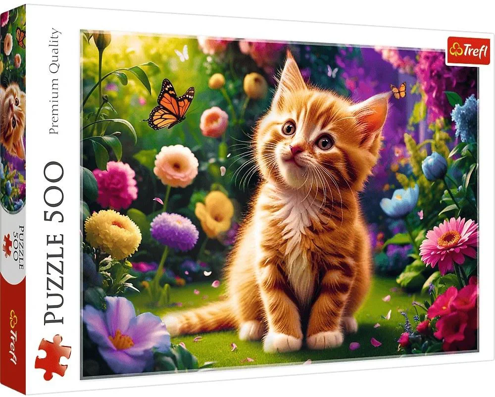 Puzzle Trefl Pisicuta dragalasa, 500 el. foto