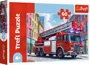 Puzzle Trefl Masina de pompieri, 60 el. foto