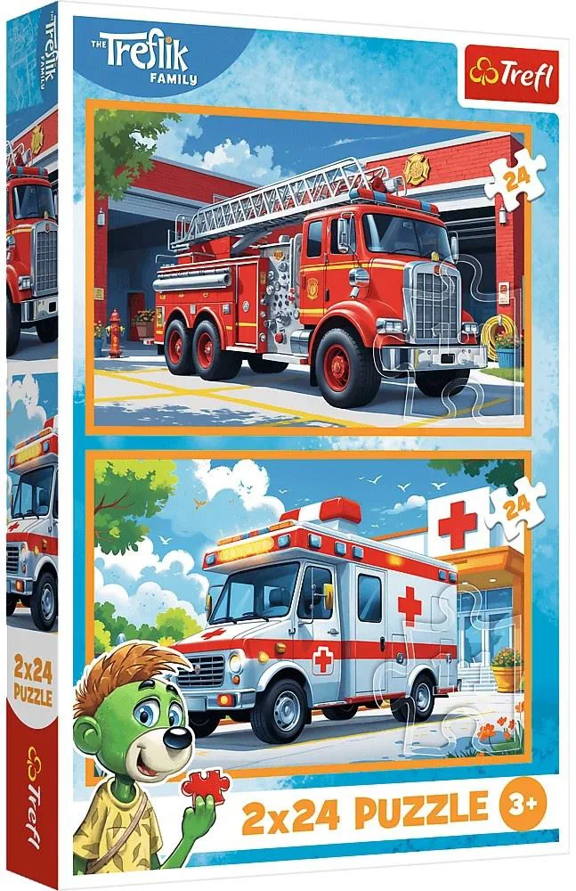 Puzzle Trefl In the Land of Joy, 2x24 el. foto