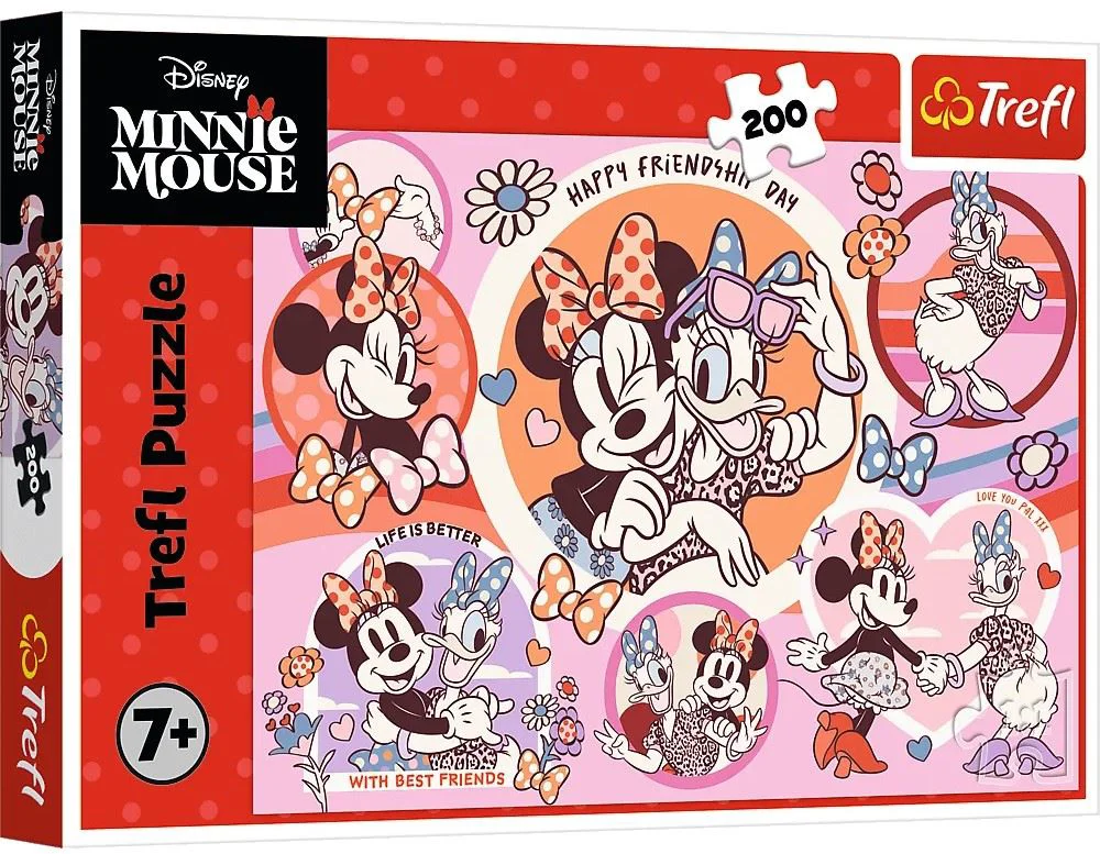 image for Puzzle Trefl Obiceiurile lui Minnie Mouse / Disney Minnie, 200 el. foto