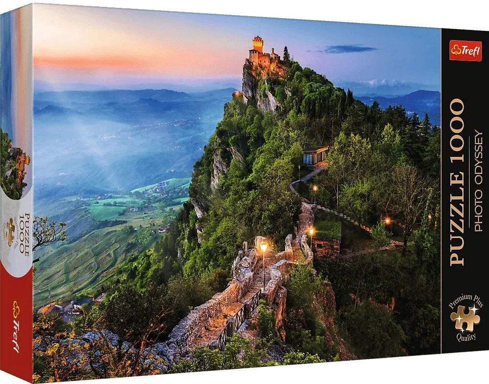 image for Puzzle Trefl Premium Plus Photo Odyssey: Cesta Tower, San Marino, 1000 el. foto