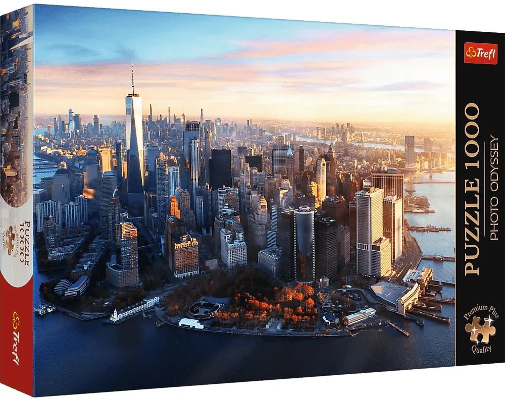 Puzzle Trefl Premium Plus Photo Odyssey: Manhattan, New York, 1000 el. foto
