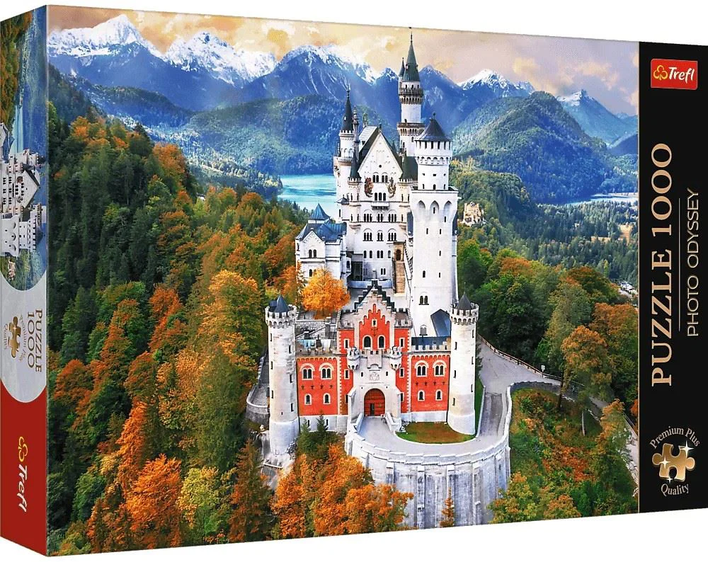 image for Пазл Trefl Premium Plus Photo Odyssey: Neuschwanstein Castle, 1000 эл. foto