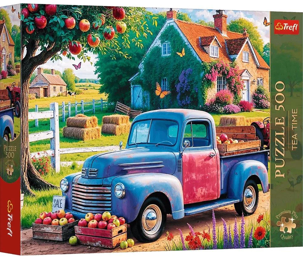 Puzzle Trefl Premium Plus Tea Time: Farm Truck, 500 el. foto