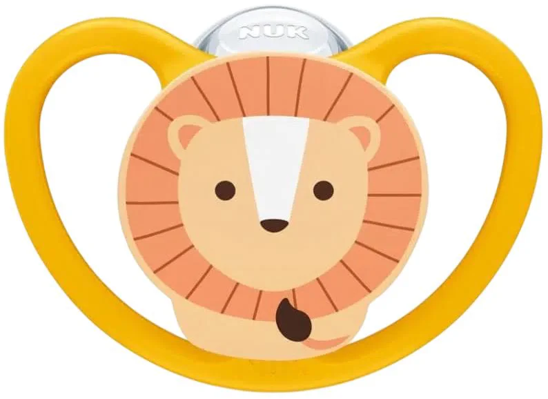 image for Ортодонтическая силиконовая пустышка NUK Perfect Match Air (6-18 мес.) foto