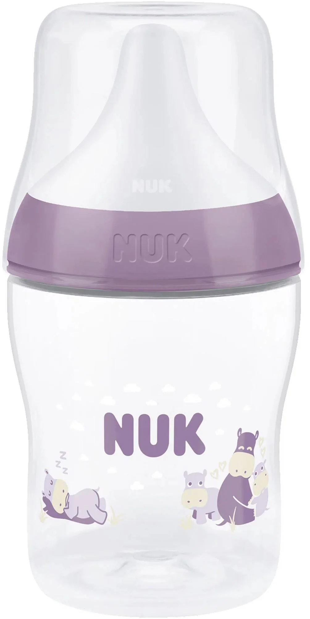 image for Пластиковая бутылочка NUK Perfect Match с силиконовой соской (3+ мес.), 150 мл foto