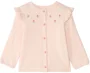 Orchestra Cardigan tricotat cu broderie Pink foto