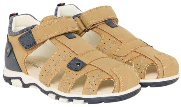 image for Saxo Blues Sandale inchise cu velcro Beige foto