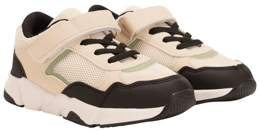 image for Saxo Blues Adidasi din mesh cu sireturi Beige foto