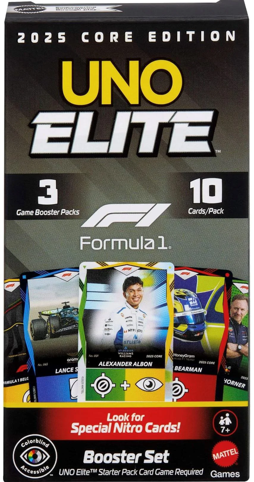 image for Игровой набор Mattel UNO Elite Formula 1 foto