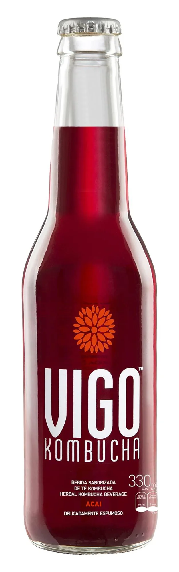 image for Bautura Bio Kombucha ViGO Acai, 330 ml foto