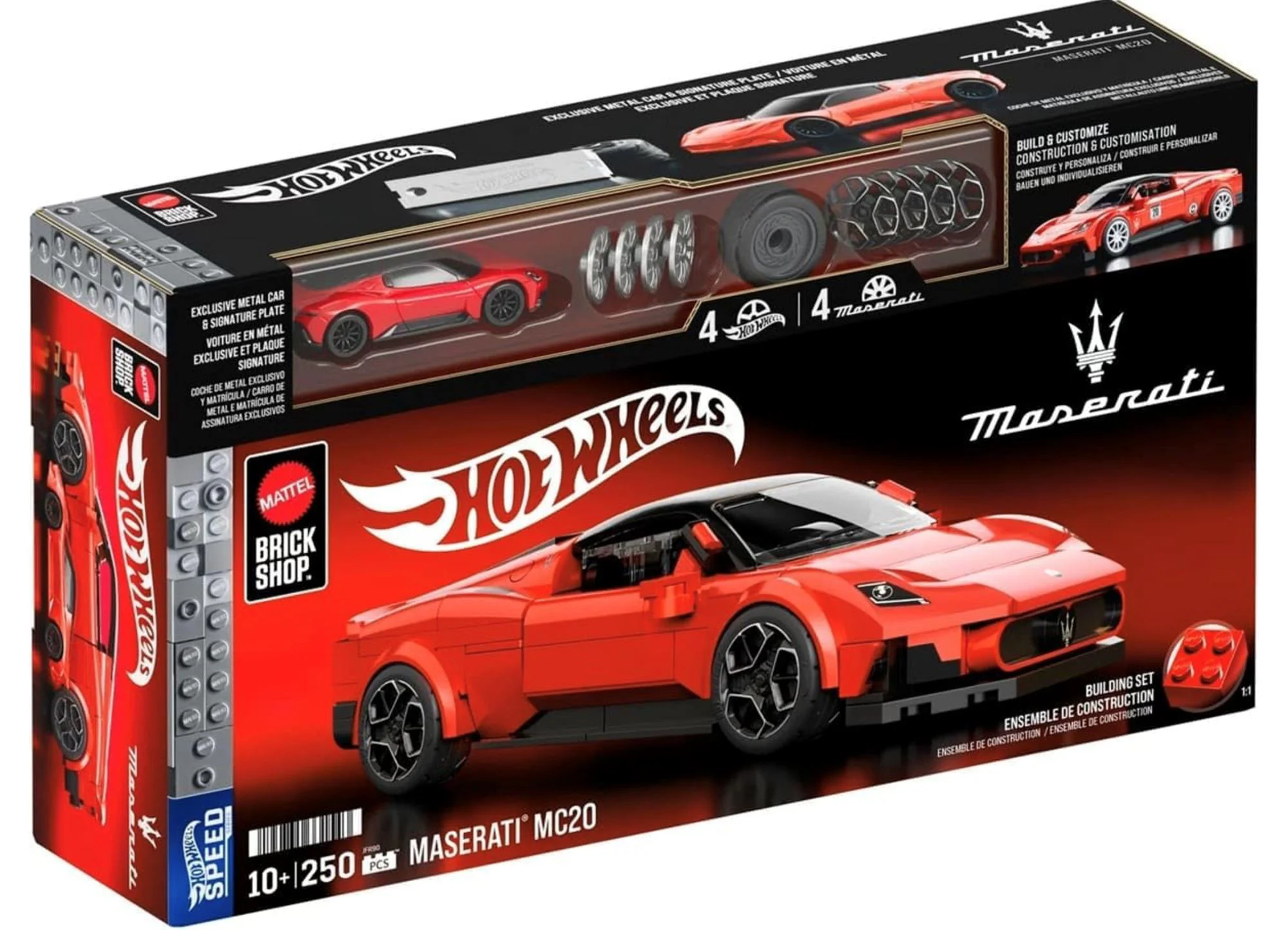 image for Set de constructie Hot Wheels Maserati 1:32 foto