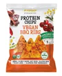 Chipsuri cu proteina Vegan Popcrop Barbecue Ribs, 60 g foto