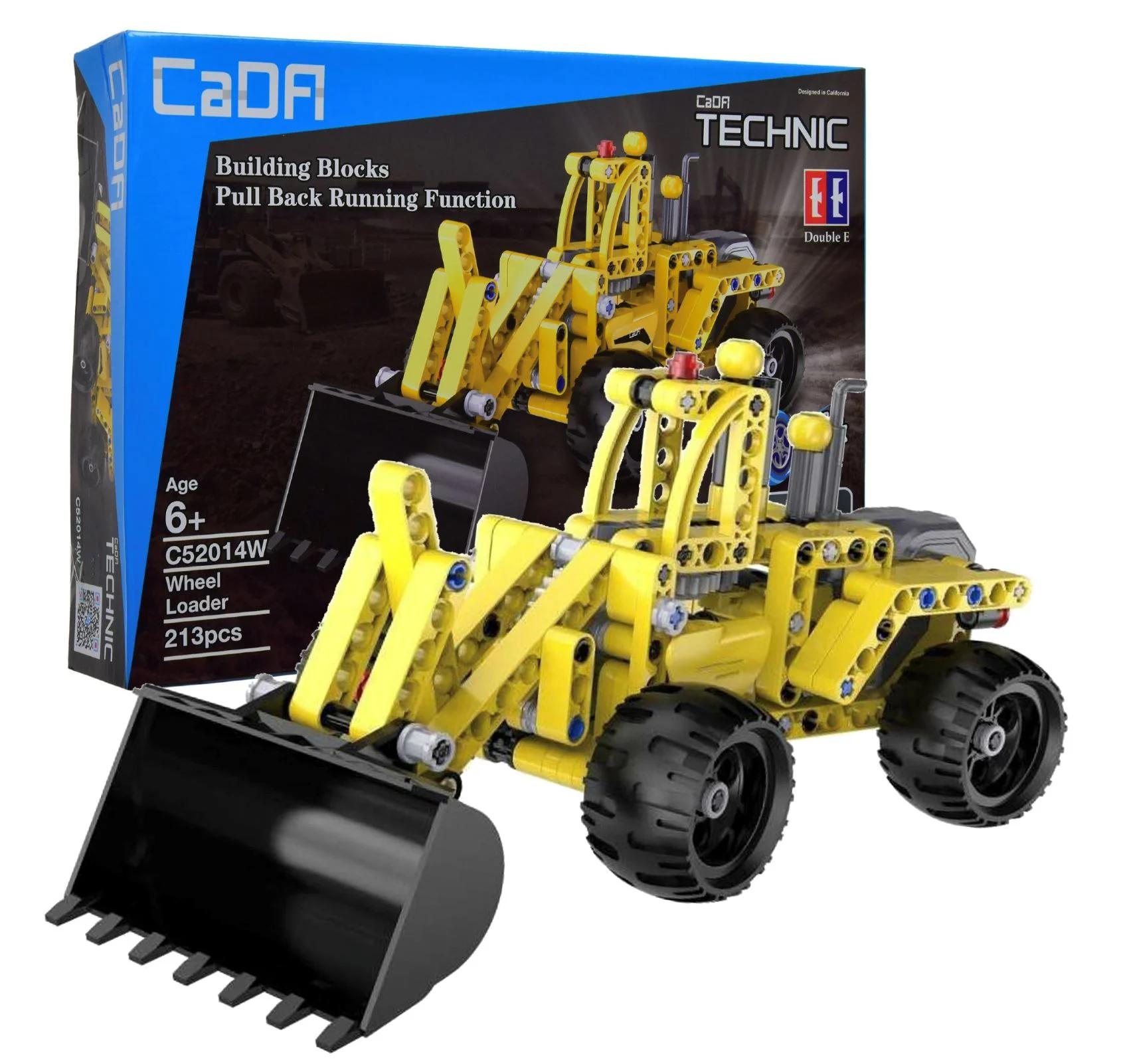 image for Set de constructie CaDa Wheel Loader, 213 el. foto