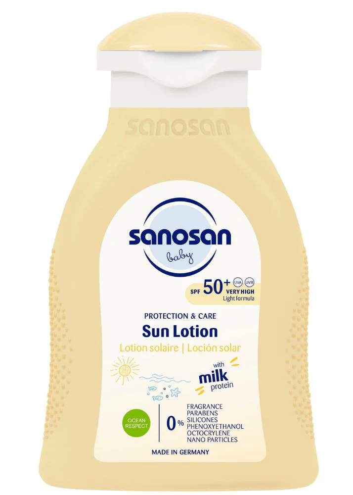 Солнцезащитный лосьон SPF 50+ Sanosan (0+ мес), 100 мл foto