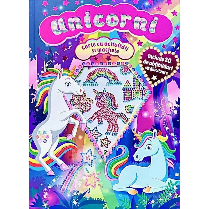 image for Unicorni. Carte cu activitati si machete, Editura Flamingo foto