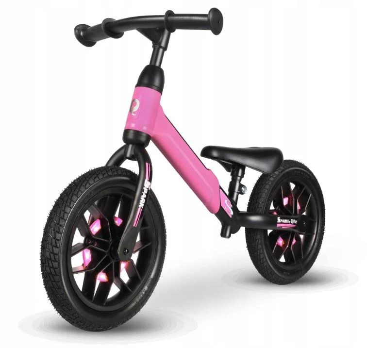 image for Bicicleta fara pedale Qplay Spark Pink foto