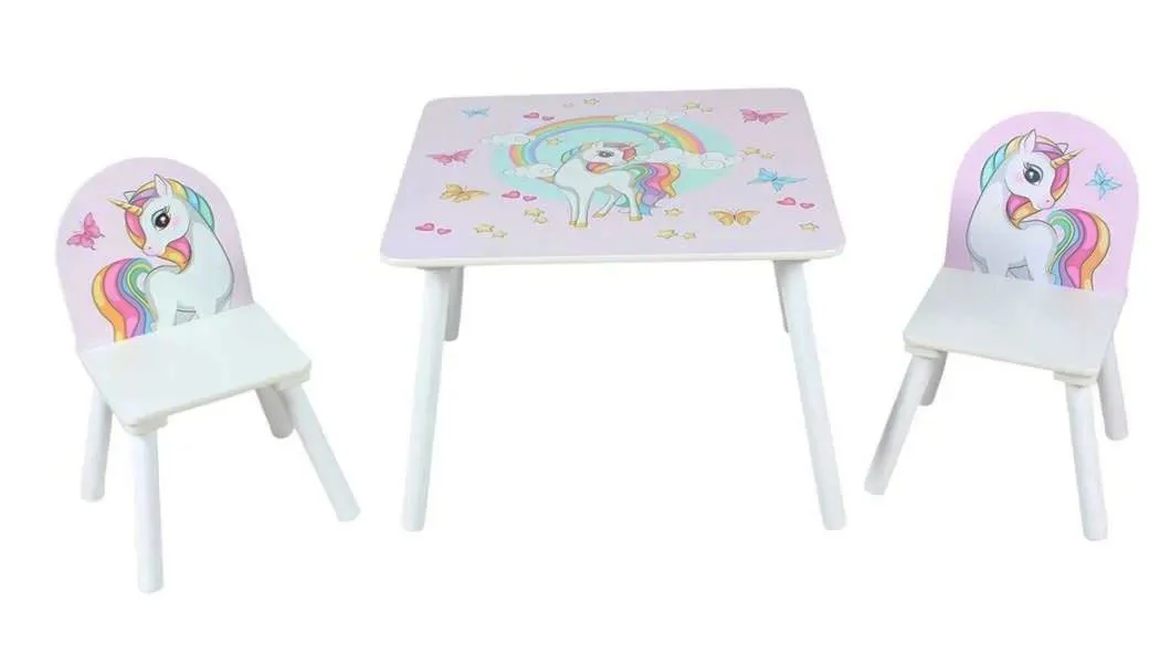 image for Setul 2 scaune si masuta "Unicorns U-Grow" foto