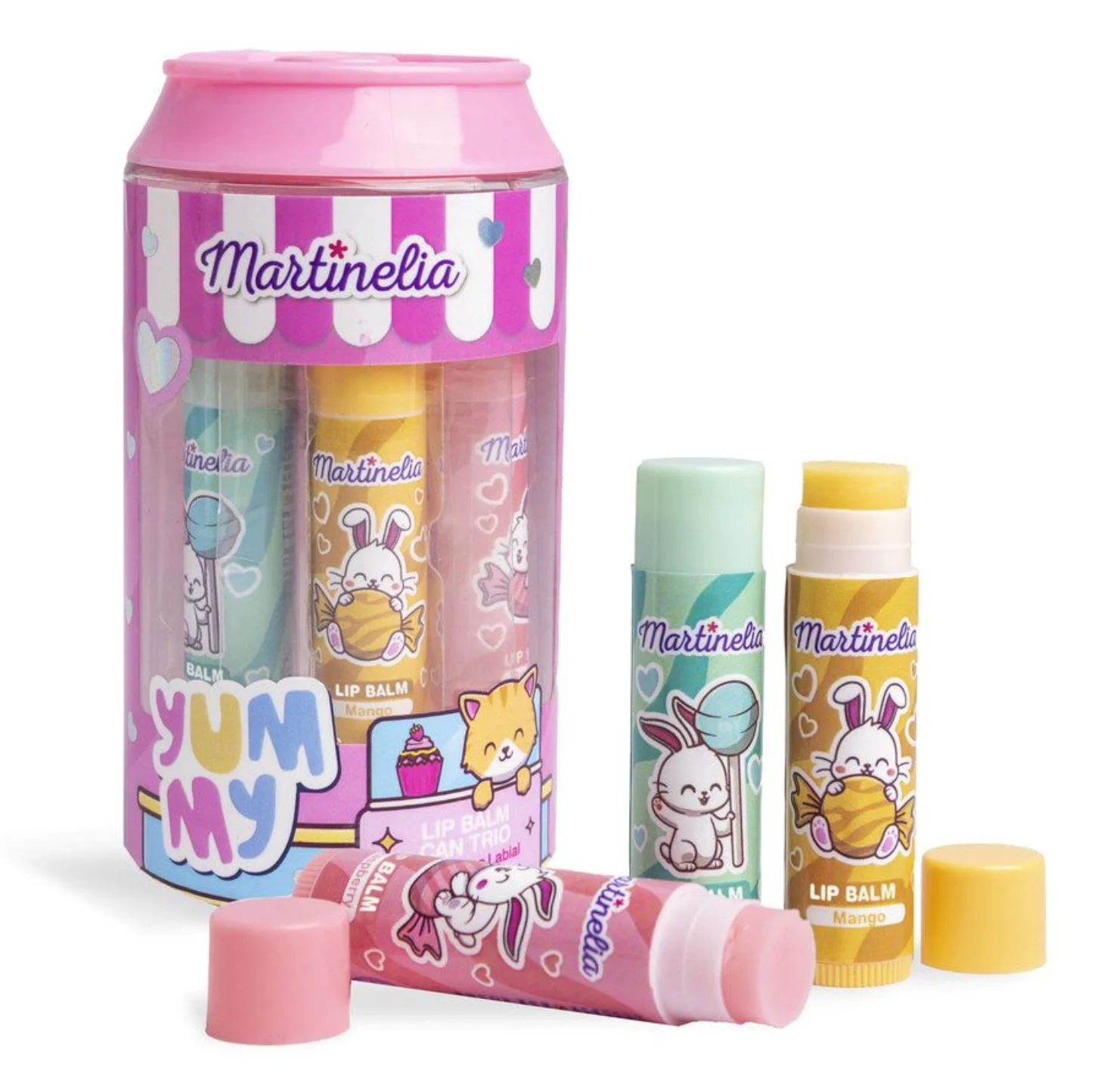 image for Бальзамы для губ Martinelia Can Trio Yummy, 3 шт. foto