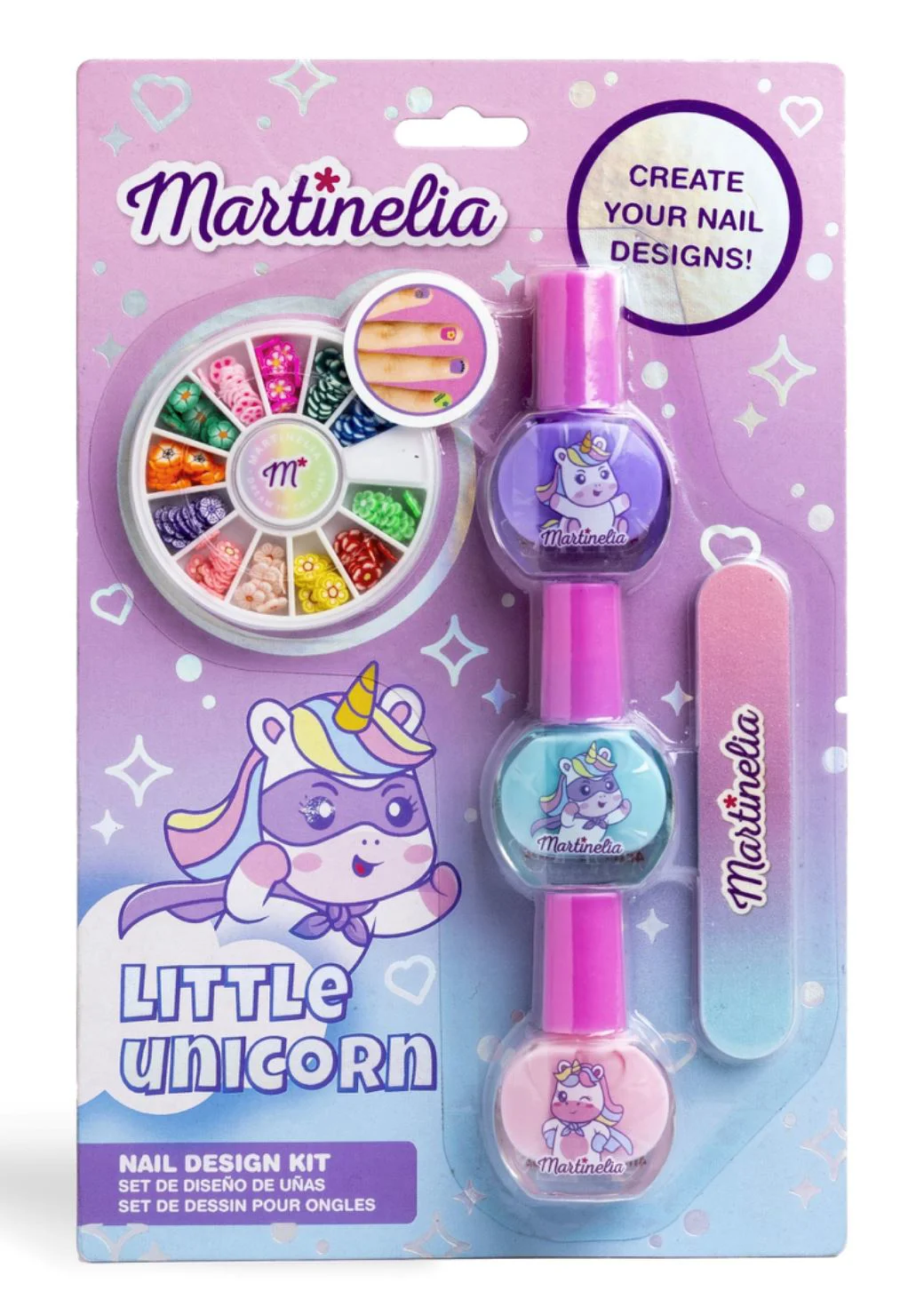 image for Набор для декора ногтей Martinelia Little Unicorn foto
