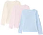 Orchestra Set 3 bluze cu maneca lunga Pastels foto