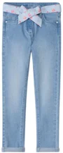 Orchestra Blugi skinny cu centura Light Blue foto