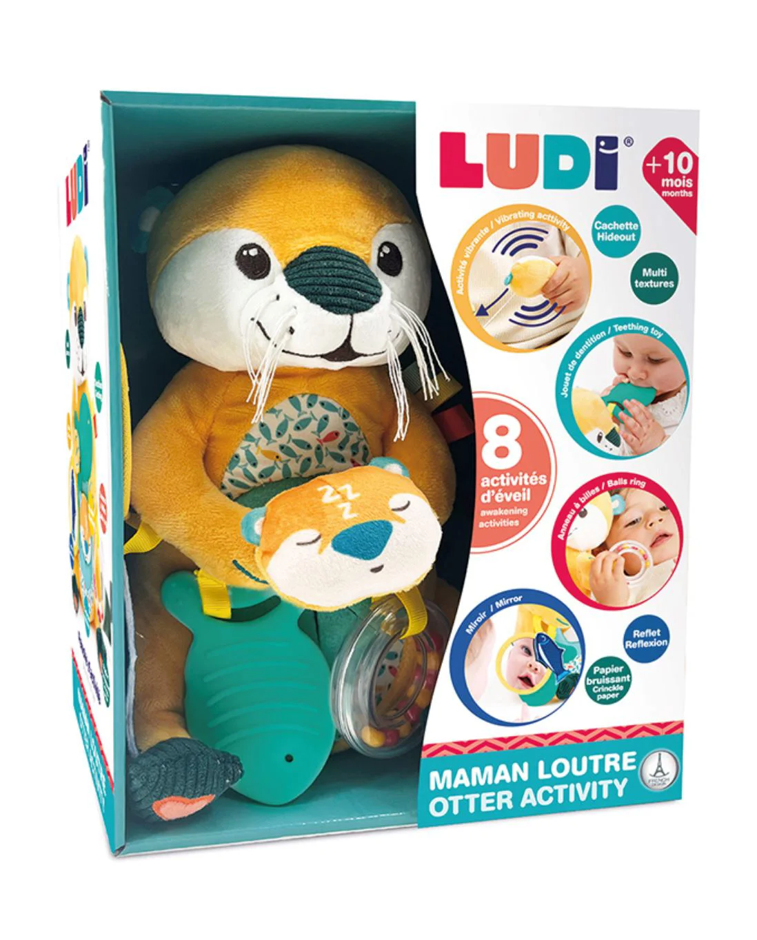 Jucarie interactiva Ludi Nutra, 25 cm foto
