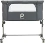 Patut co-sleeper cu roti Premaman Bisoo Grey foto